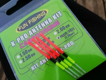 Funfishing FF K-pro Antenna Kit (paste) / Verwisselbare Antennes 2 Funfishing FF K-pro Antenna Kit (paste) / Verwisselbare Antennes - Afbeelding 2