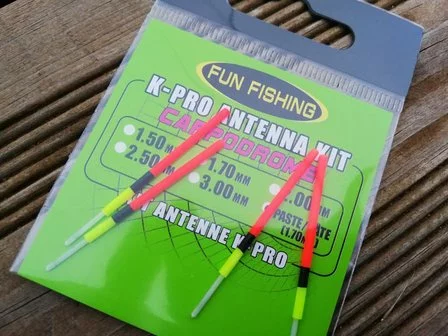 Funfishing FF K-pro Antenna Kit (paste) / Verwisselbare Antennes 3 Funfishing FF K-pro Antenna Kit (paste) / Verwisselbare Antennes - Afbeelding 3