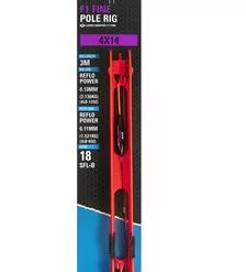 Preston 4x12 F1 Fine Pole Rig