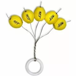 Trout Master Magic Trout Round EVA Pilots 10 Mm - Yellow / Pluimpje