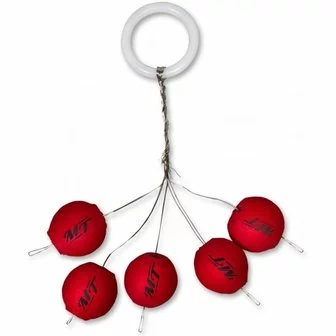 Trout Master Magic Trout Round EVA Pilots 10 Mm - Red / Pluimpje 1 Trout Master Magic Trout Round EVA Pilots 10 Mm - Red / Pluimpje