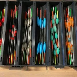 Pluys Dobberbox Groot - Dubbel -Hengels Verkoopwinkel 1816449279