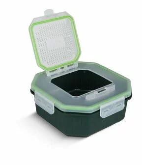 Arca GREYS KLIP-LOK Flip Top Madendoos - 2.4 Pt - Perforated Lid 1 Arca GREYS KLIP-LOK Flip Top Madendoos - 2.4 Pt - Perforated Lid