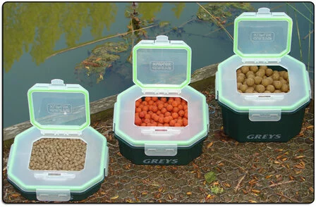 Arca GREYS KLIP-LOK Flip Top Madendoos - 2.4 Pt - Perforated Lid 2 Arca GREYS KLIP-LOK Flip Top Madendoos - 2.4 Pt - Perforated Lid - Afbeelding 2