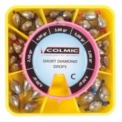 Colmic Schuifloodjes / Torpille "short Diamond" BOX C